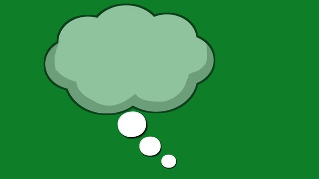 green bubble background