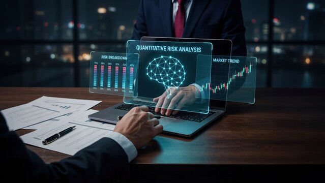 Quantitative Risk Analysis Dashboard For Market Decision Making
