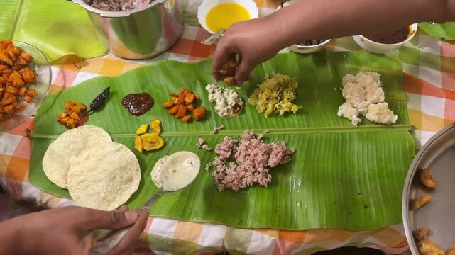 Onam sadhya home made