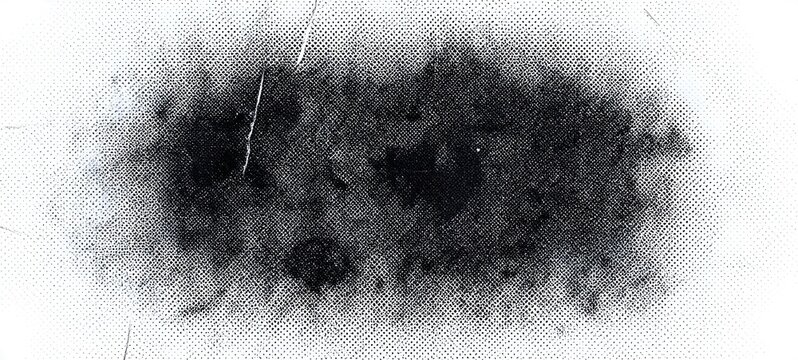 Halftone overlay duotone offset print dot texture background