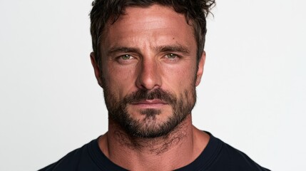 Fototapeta premium Man with Beard and Tattoo