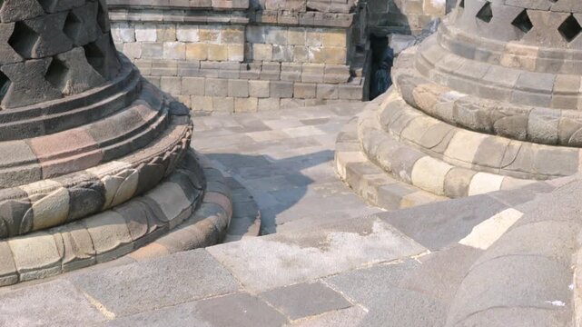 Revealing the borobudur temple monument in indonesia