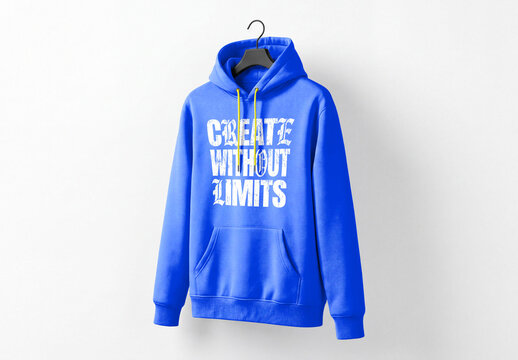 Hanging Hoodie Mockup