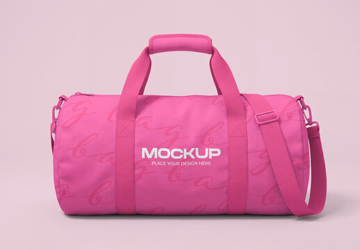 Duffle Bag Mockup Template