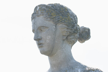 Ancient Greek sculpture of Aphrodite, goddess of love, beauty and desire. © zwiebackesser
