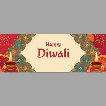 Happy diwali vectore art illustration