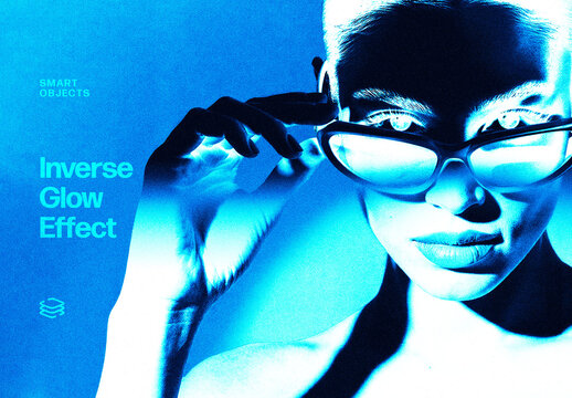 Inverse Glow Effect For Poster And Social Media Design