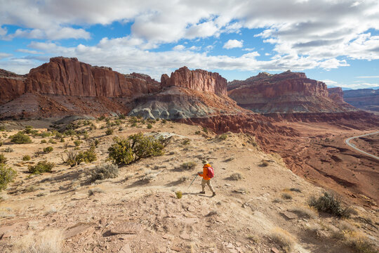 Hike in Capitol Reef