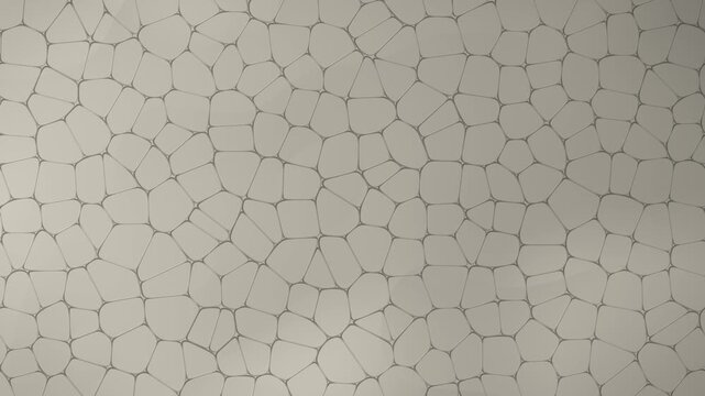 Abstract geometric pattern with organic shapes. 2d animation
