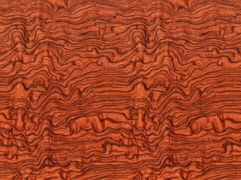 Premium Bubinga Wood Texture with Rich Reddish-Brown Timber Grain