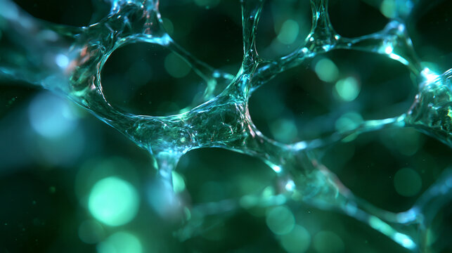 Abstract Microscopic View of Biological Cellular Mesh Network