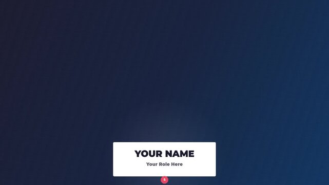 Abstract dark blue gradient background with placeholder text box