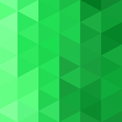 Obraz premium Stylish abstract green vertical geometric triangular pattern for a modern background. EPS 10