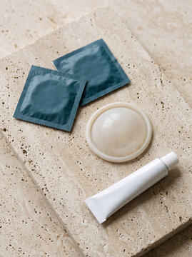 Various Barrier and Hormonal Contraceptive Methods on Stone Surface