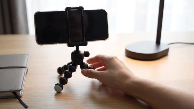 Modern Mobile Video Recording Setup for Digital Content Creators