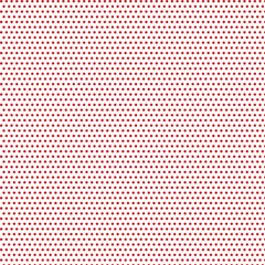 Obraz premium Red halftone dots pattern on a simple grid