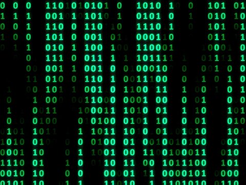 binary code background