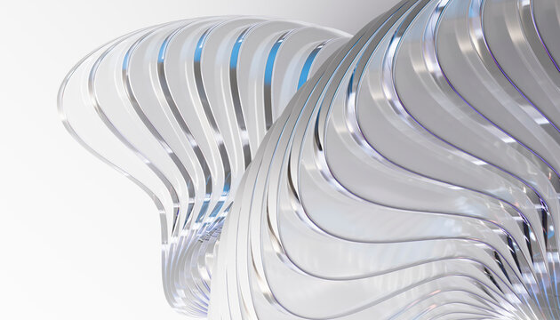 3D Glass Stack Pattern