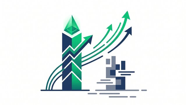 Competitive Intelligence Vector Graphic for Market Benchmarking
