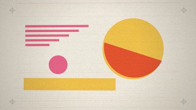 Risograph Print Registration Layers Build Reveal