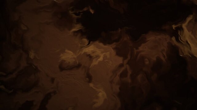 Melting Chocolate Caramel Swirl Seamless Loop