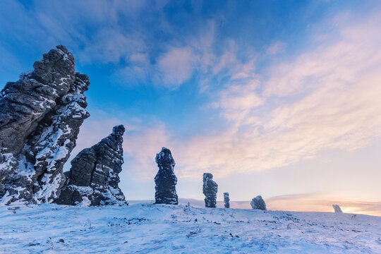 Manpupuner plateau, Komi Republic, Russia