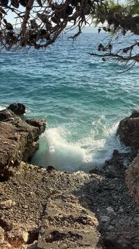 beach, sand, sea, water, sky, sunset, waves, coast, summer, wave, nature, sun, croatia , landscape, travel, coastline, shore, tropical, blue, island, tourism, holiday, paradise, travel, mental, health