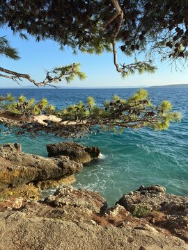 beach, sand, sea, water, sky, sunset, waves, coast, summer, wave, nature, sun, croatia , landscape, travel, coastline, shore, tropical, blue, island, tourism, holiday, paradise, travel, mental, health