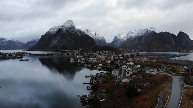 Villaggio di Reine, Norvegia
