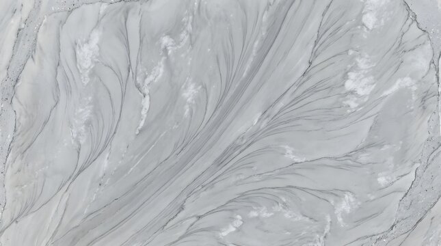 Elegant soft gray feather vein marble background featuring intricate natural stone patterns for sophisticated interior design and architectural surface textures