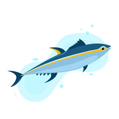 Obraz premium World Tuna Day Illustration