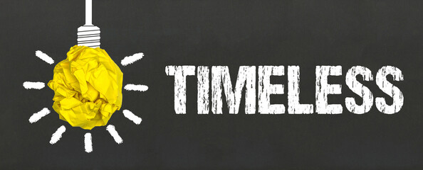 Naklejka premium Timeless 