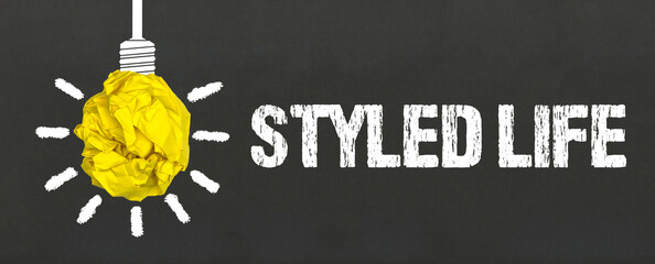 Naklejka premium Styled Life 