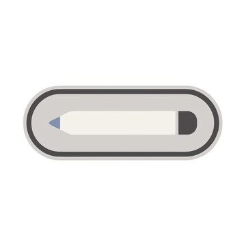 Pencil icon on a rounded rectangle