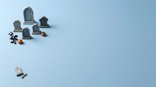 Architectural model of a dark medieval town with a pale blue background