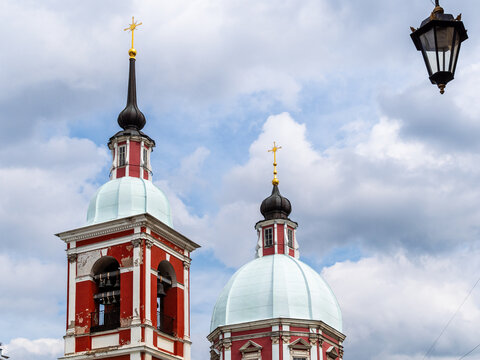 omes of Panteleimon Church in St Petersburg
