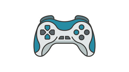 Modern Video Game Controller Isolated © Atok