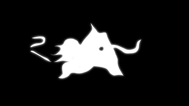 Dramatic white ink drop exploding across black background, fluid paint spreading motion, abstract watercolor splash, soft edges, cinematic reveal transition, overlay, 4K