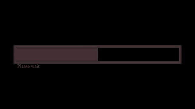 Please wait loading intermission animated. Icon symbol starting soon. Spinning waiting ring on background. loading mark