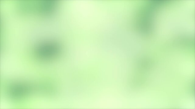 Abstract green bokeh motion background with gentle light shifts