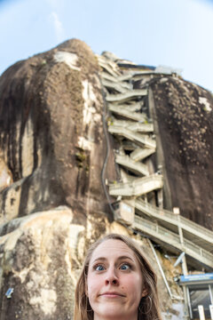 the incredible views of Guatape in Colombia