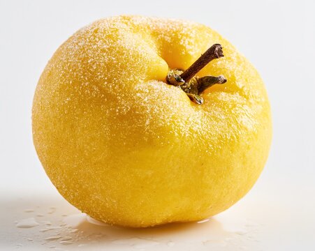 Golden Apple with Frosty Texture