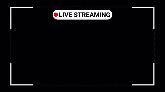 4K Social Media Live Stream UI Overlay, Chat Comments, Like Fountain and Viewers Badge ,Live Streaming overlay animation for social media, social media live streaming tempelates with alpha channel.