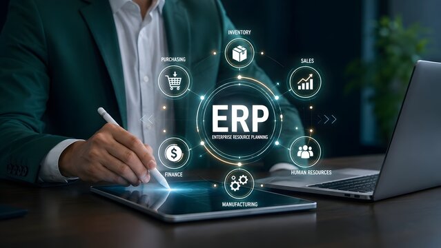 Implementing enterprise resource planning erp systems a modern business solution for streamlining operations and achieving sustainable growth in today's competitive landscape