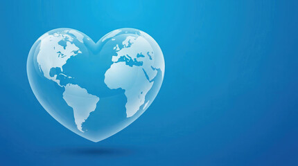 Naklejka premium World heart day a global call to action for cardiovascular health promoting awareness prevention and support for hearts worldwide on september 29th