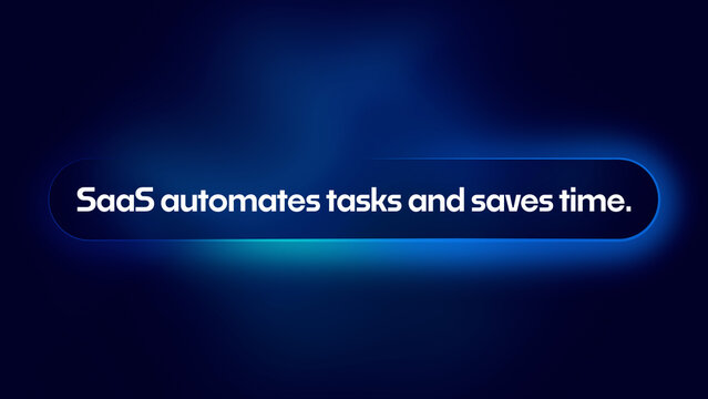 SaaS Titles Animation with Colorful Background