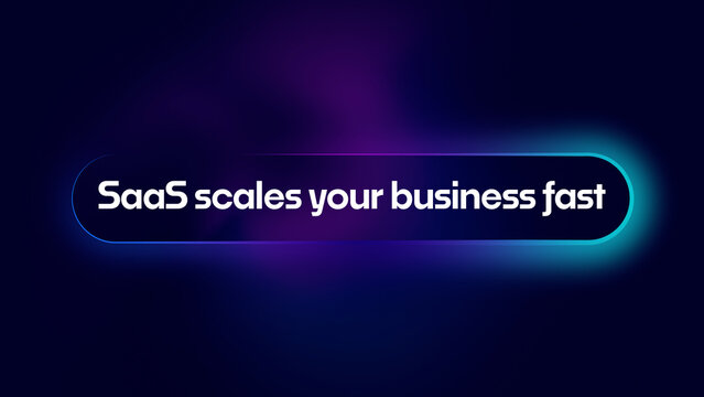 SaaS Text Animations with Colorful Background for Website Promo and Mobile App Presentation