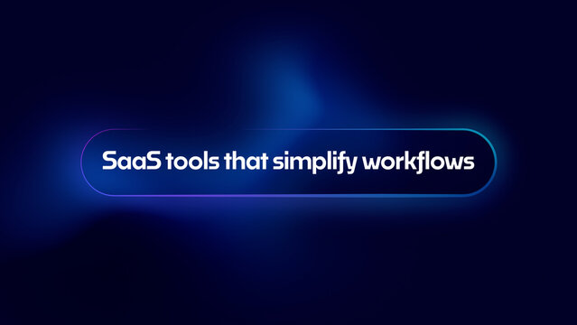 Animated SaaS Text Animations with Colorful Background