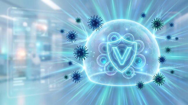 Advanced Shield Defense Against Microbes in Lab