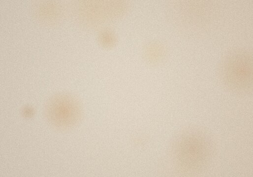 Light beige or cream colored background, with subtle soft, brown circular spots, and a fine, grainy texture creating, a minimalist aesthetic